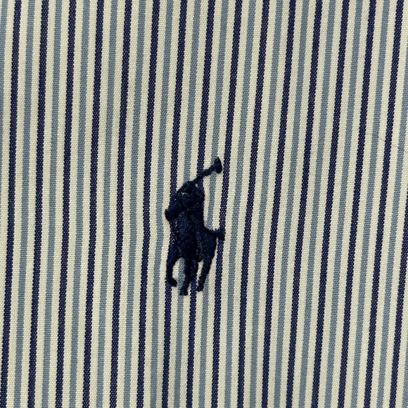Ralph Lauren XL Men’s button down striped long sleeve shirt - Picture 4 of 15
